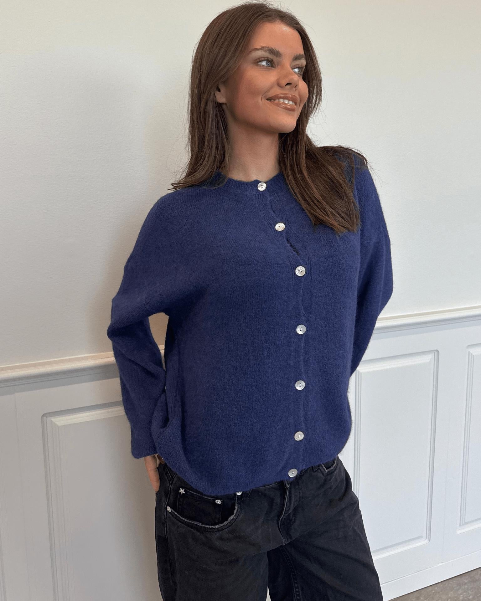 MOLLI CARDIGAN - NAVY