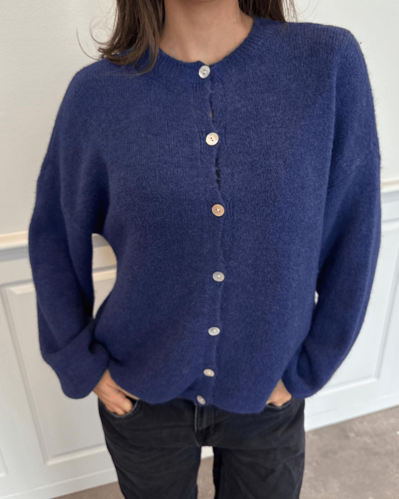 MOLLI CARDIGAN - NAVY