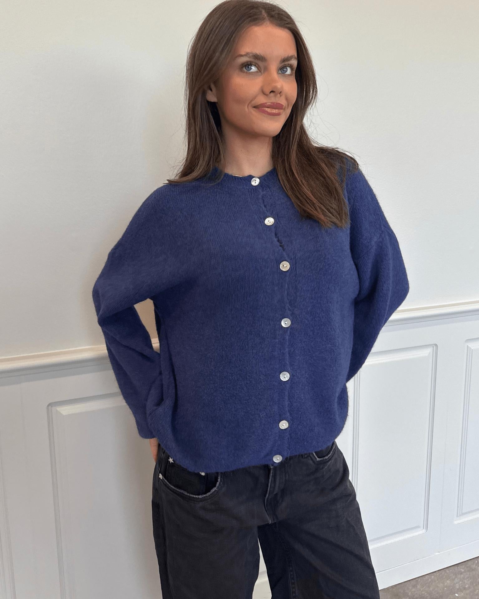 MOLLI CARDIGAN - NAVY