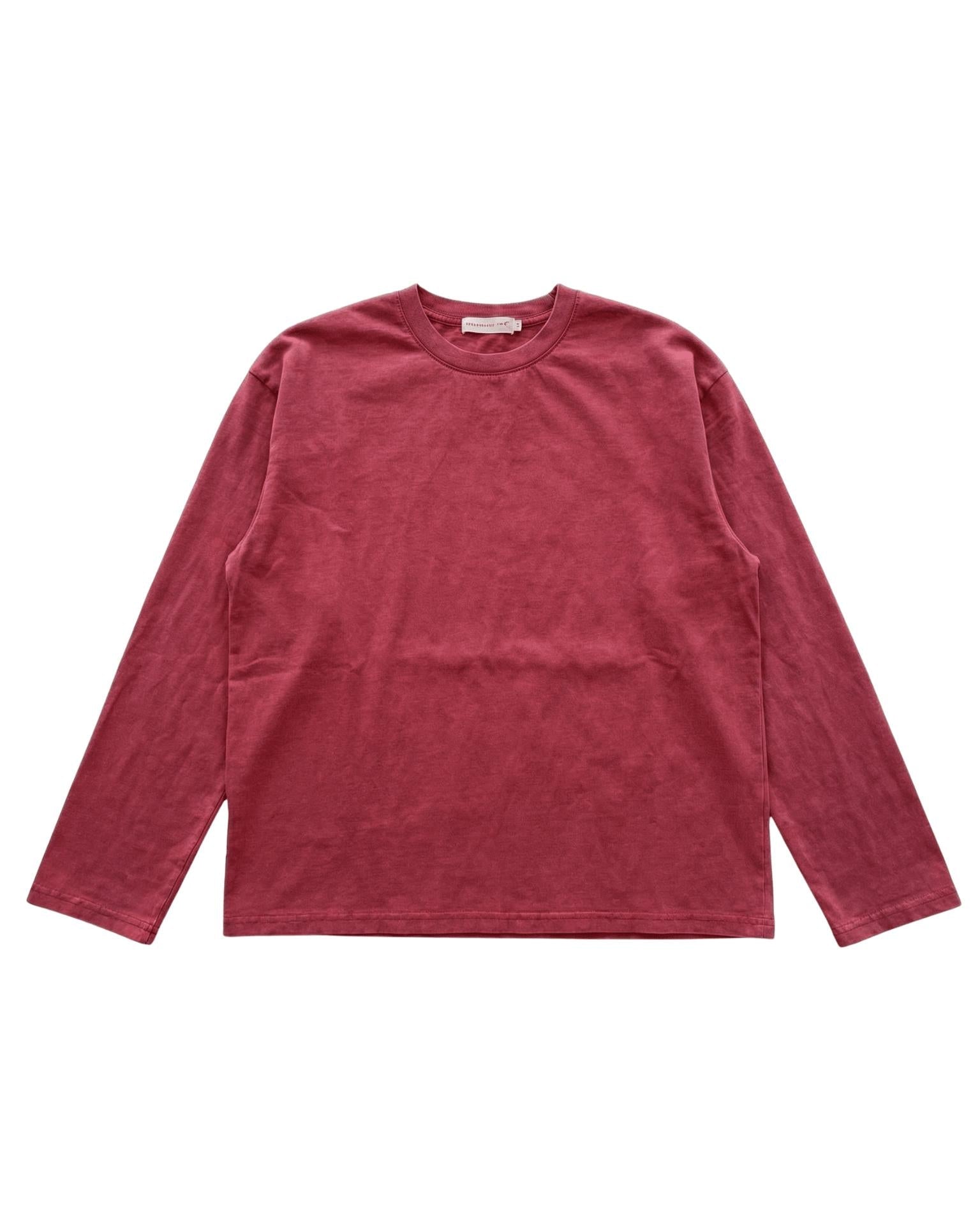 MYNTE WASHED TEE - WINE RED