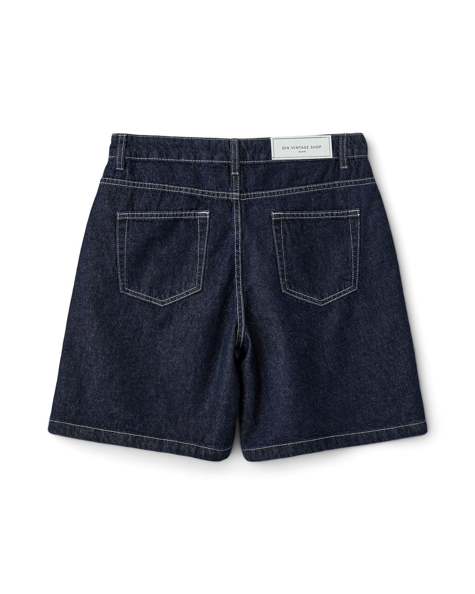 OLIVIA JORTS - RAW BLUE - Dinvintageshop