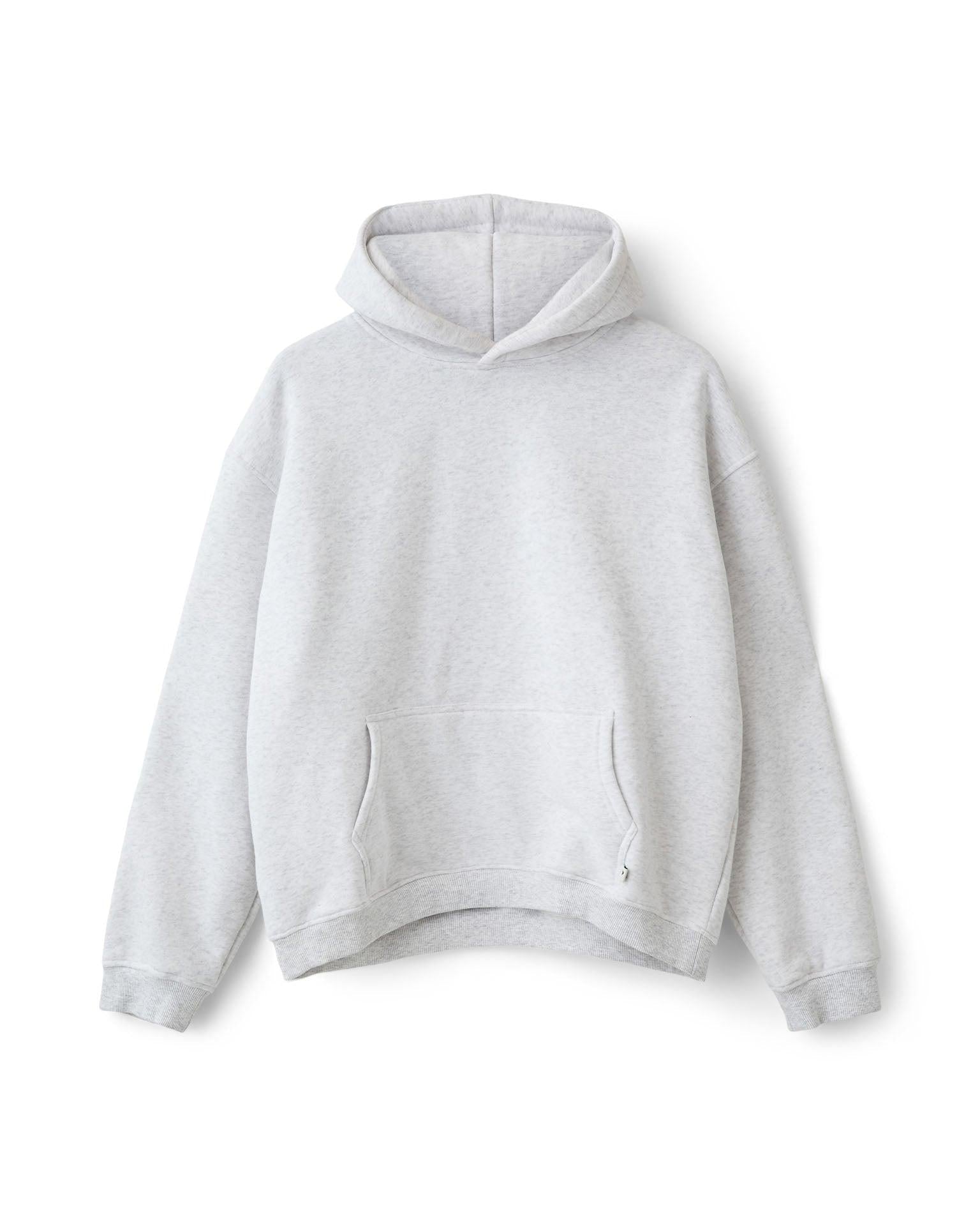 OVERSIZED HOODIE - LIGHT GREY - Dinvintageshop