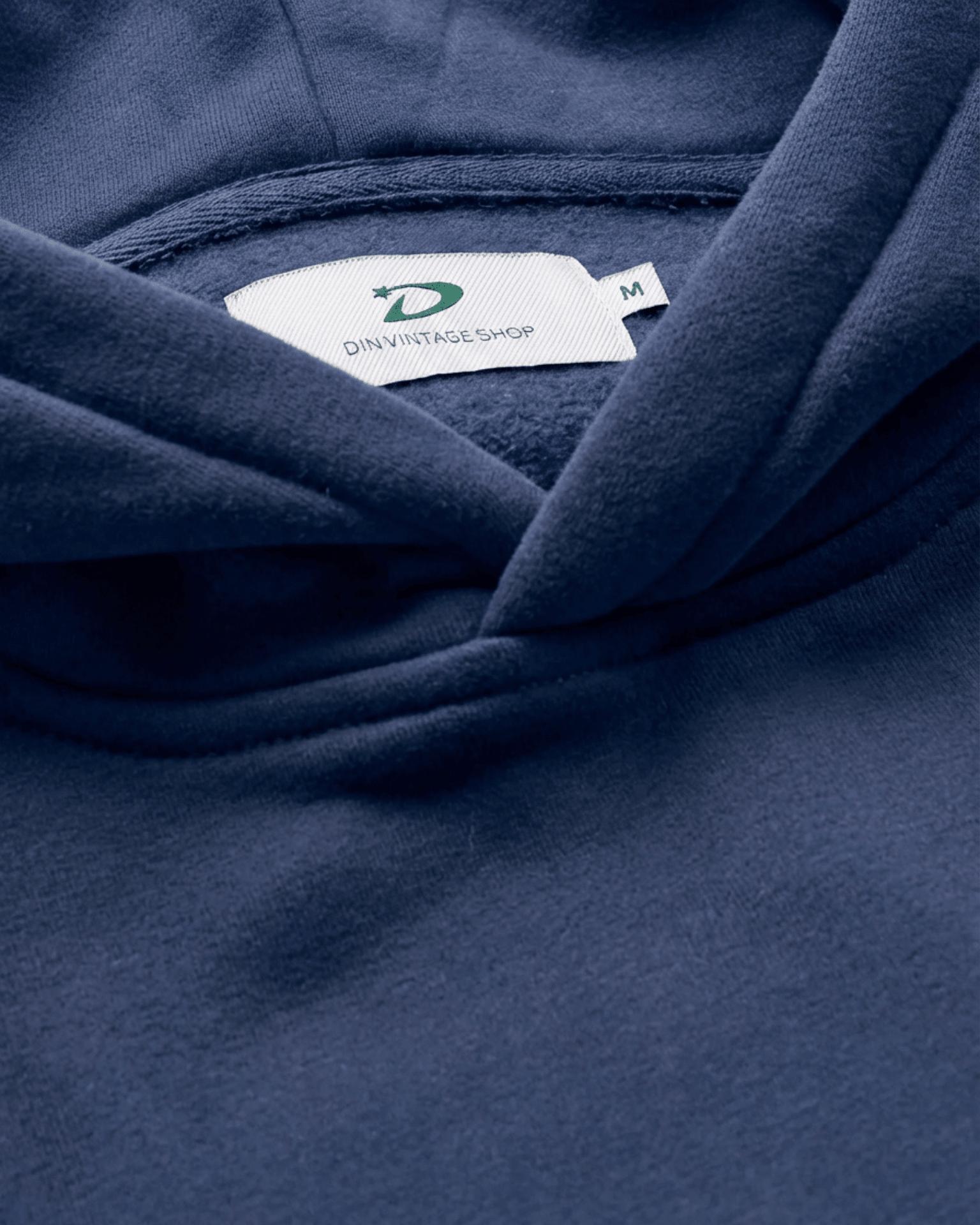 OVERSIZED HOODIE - MID BLUE