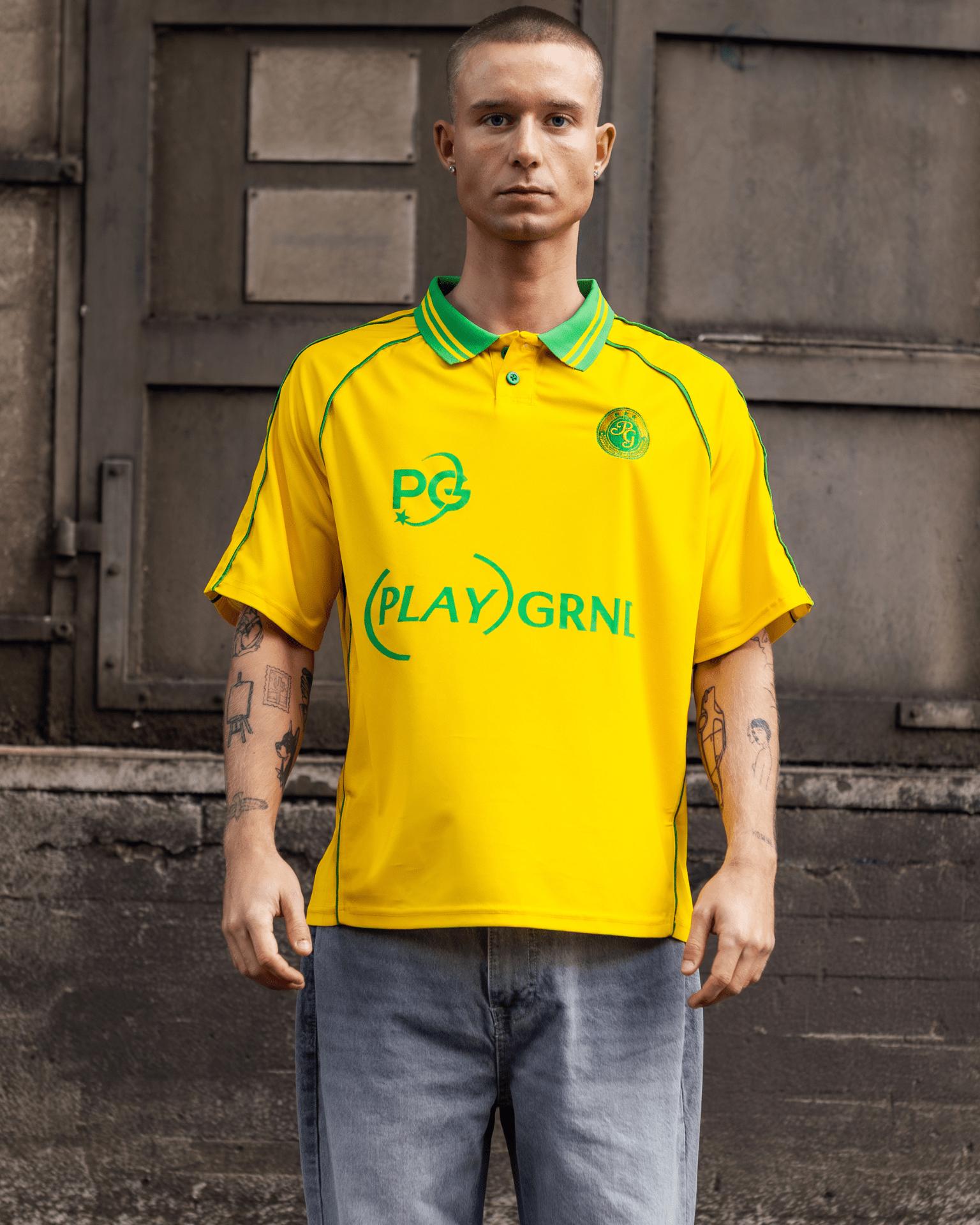 PLAYGRND FOOTBALL JERSEY - YELLOW