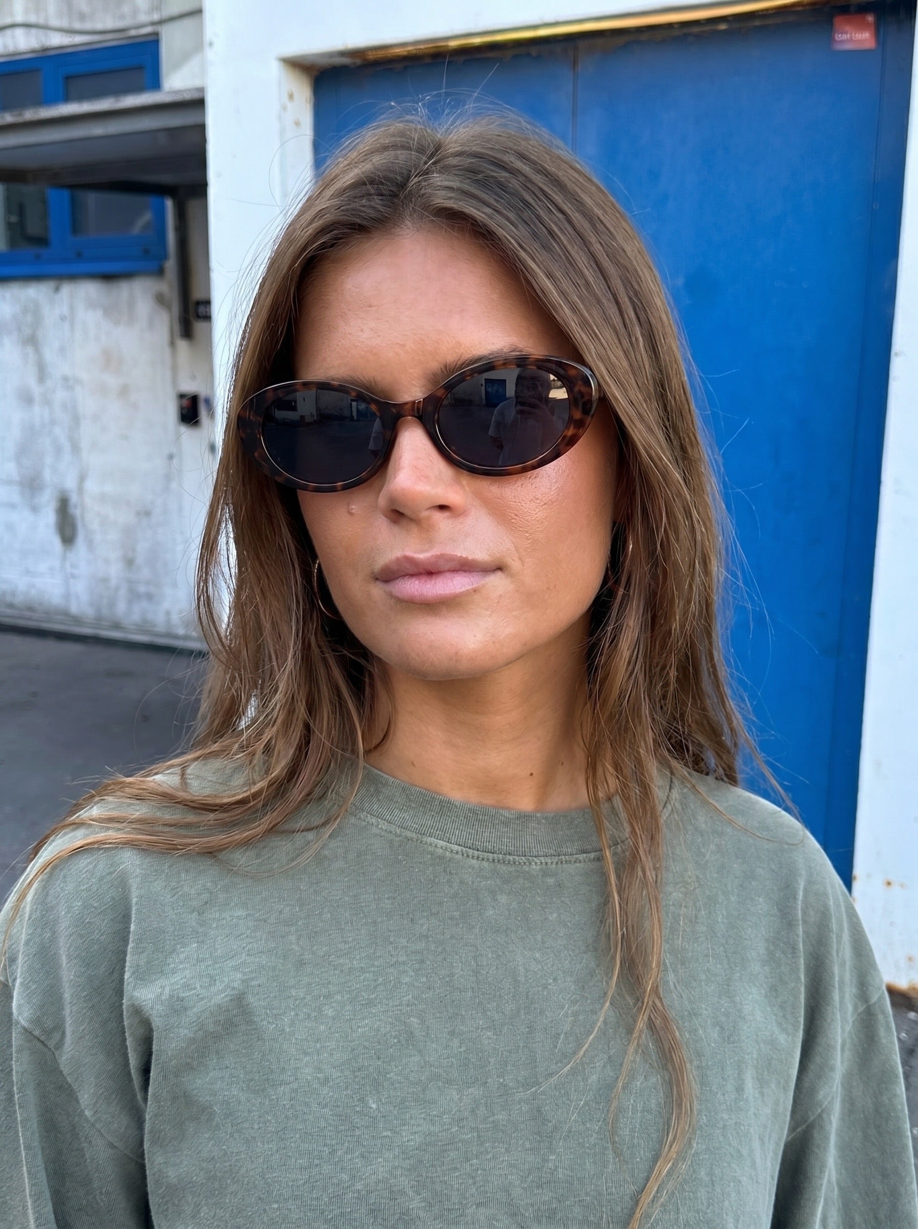 SANNA SOLBRILLER - BROWN/TURTLE - Dinvintageshop