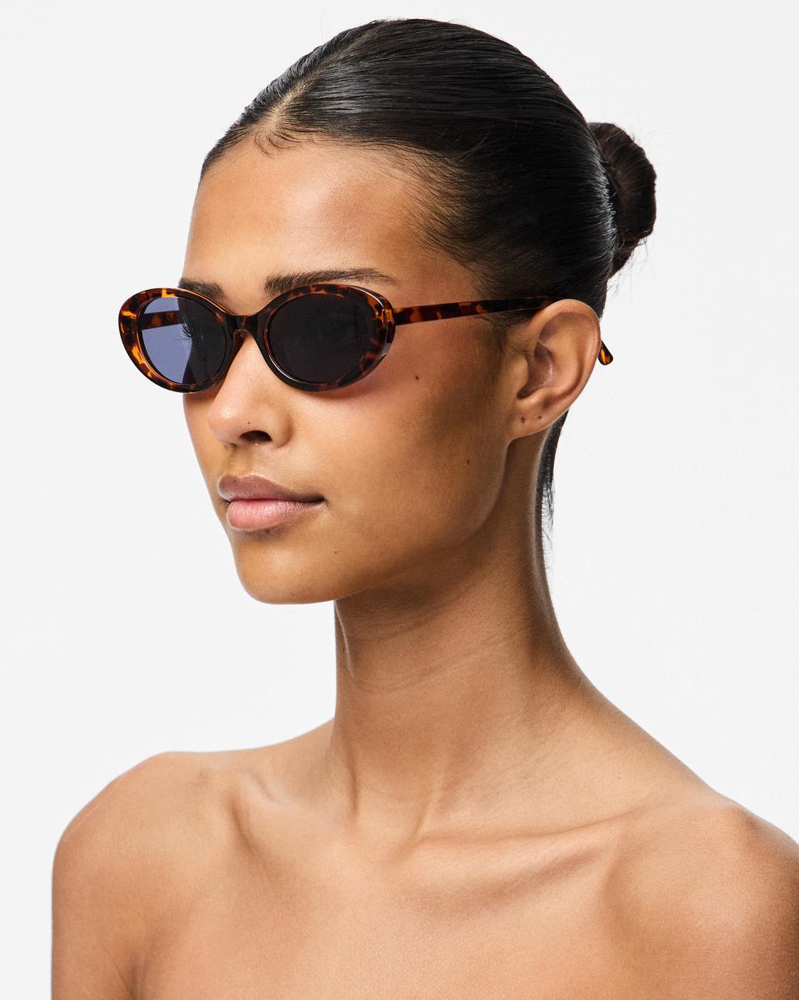 SANNA SOLBRILLER - BROWN/TURTLE - Dinvintageshop