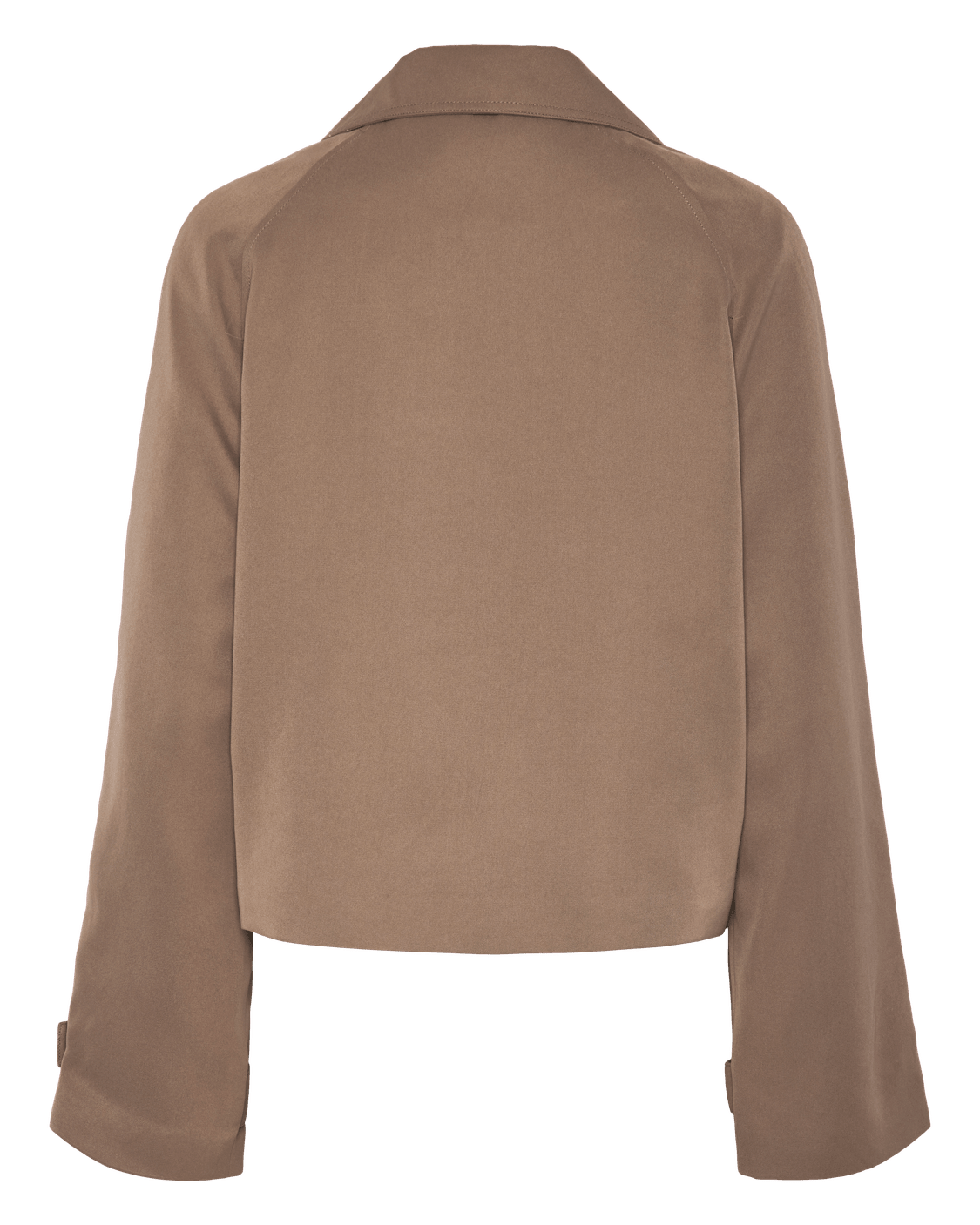 SCARLETT SHORT TRENCHCOAT - BROWN LENTIL - Dinvintageshop