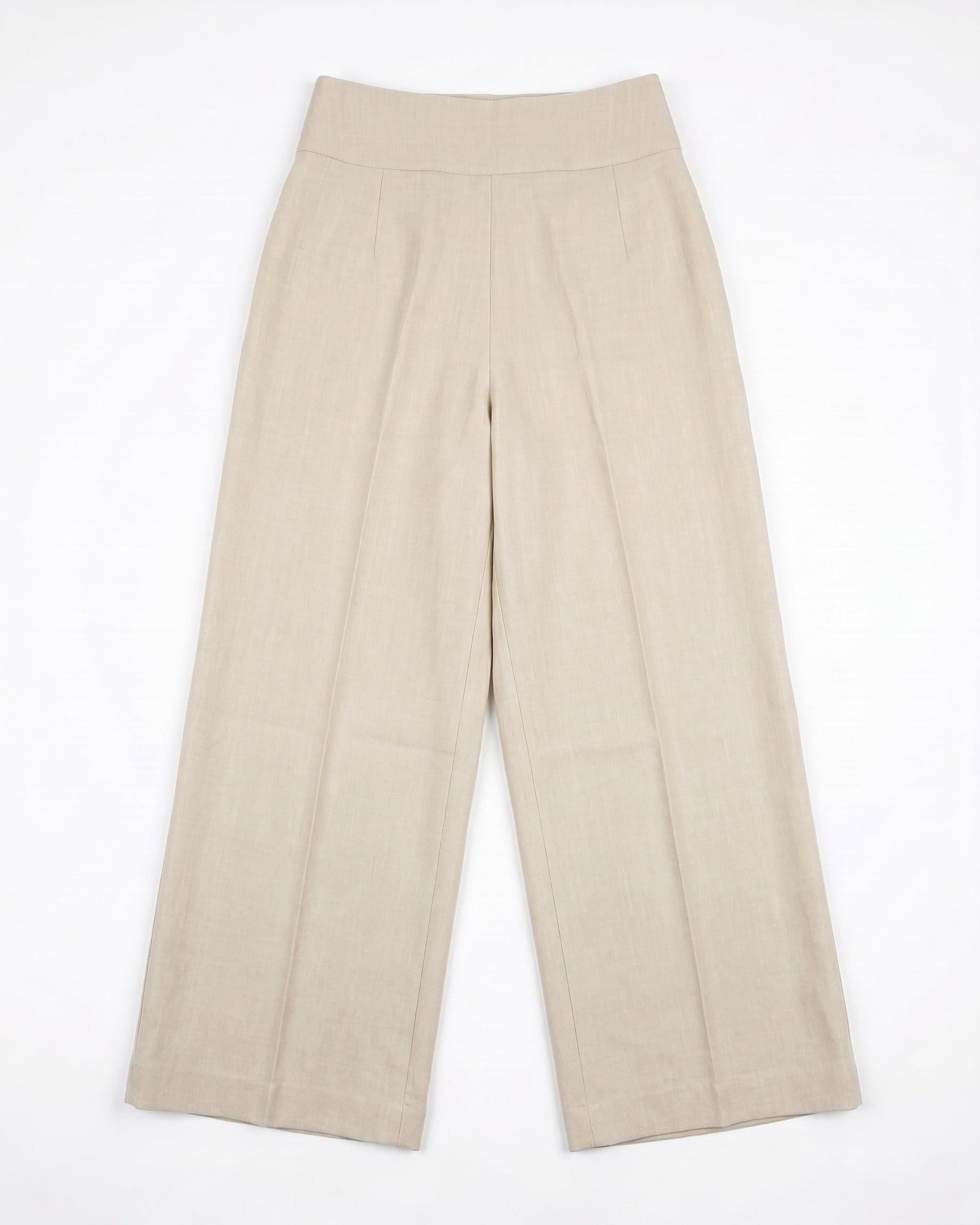 SOPHIE SUIT PANT - SAND - Dinvintageshop