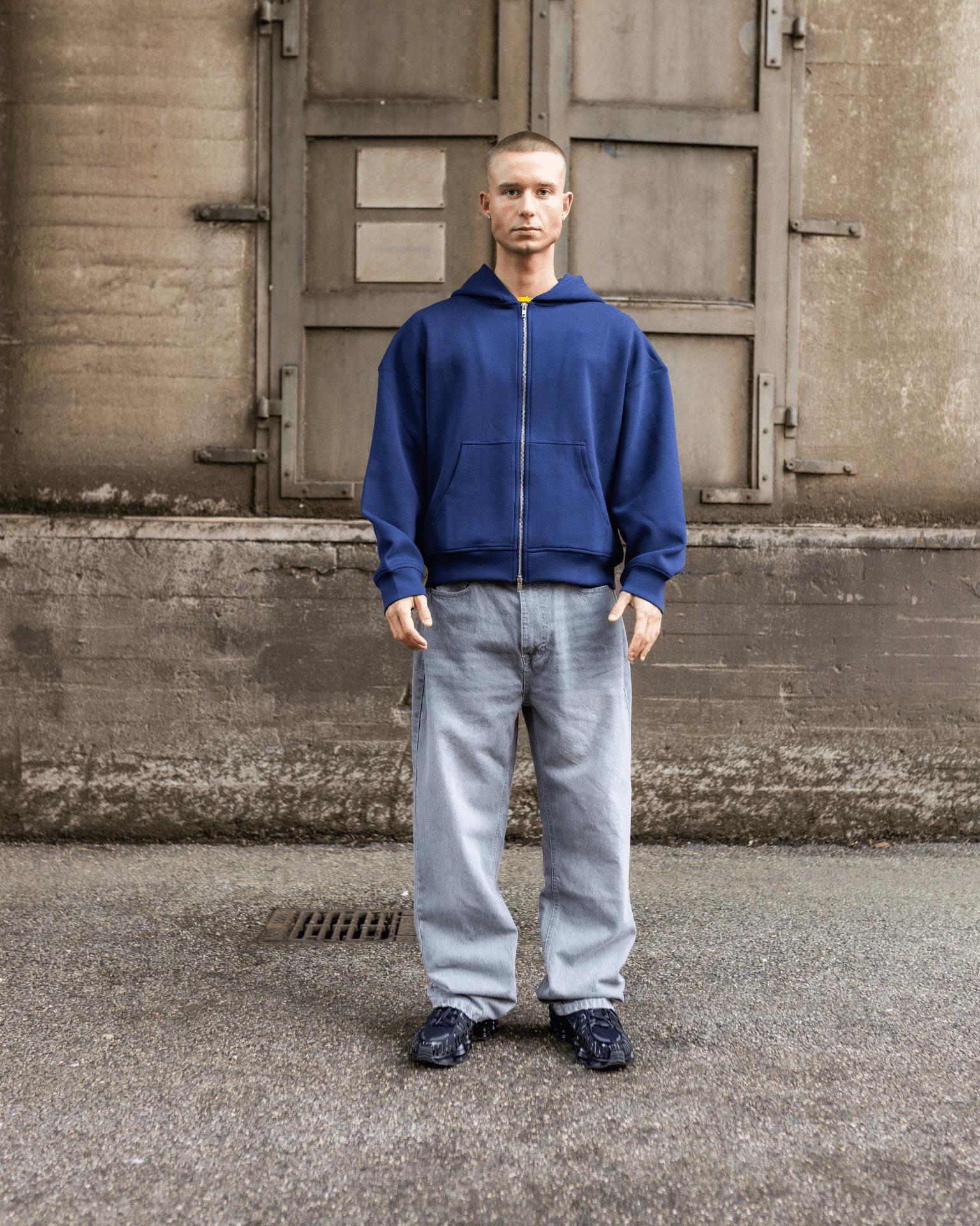 TYLER BAGGY JEANS - LIGHT GREY