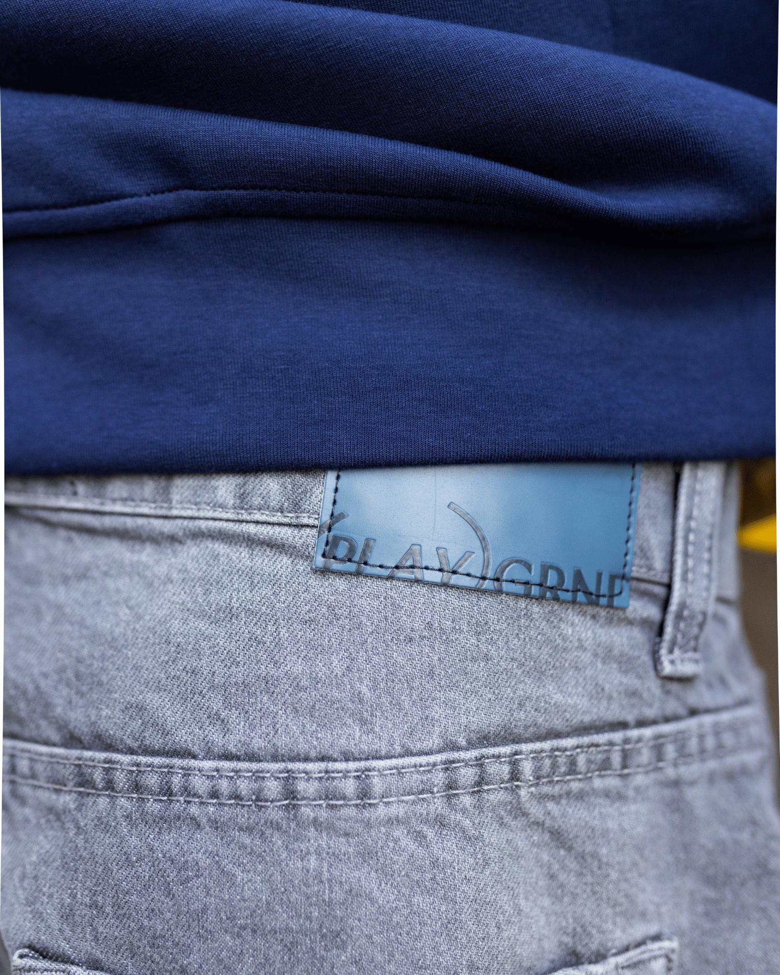 TYLER BAGGY JEANS - LIGHT GREY
