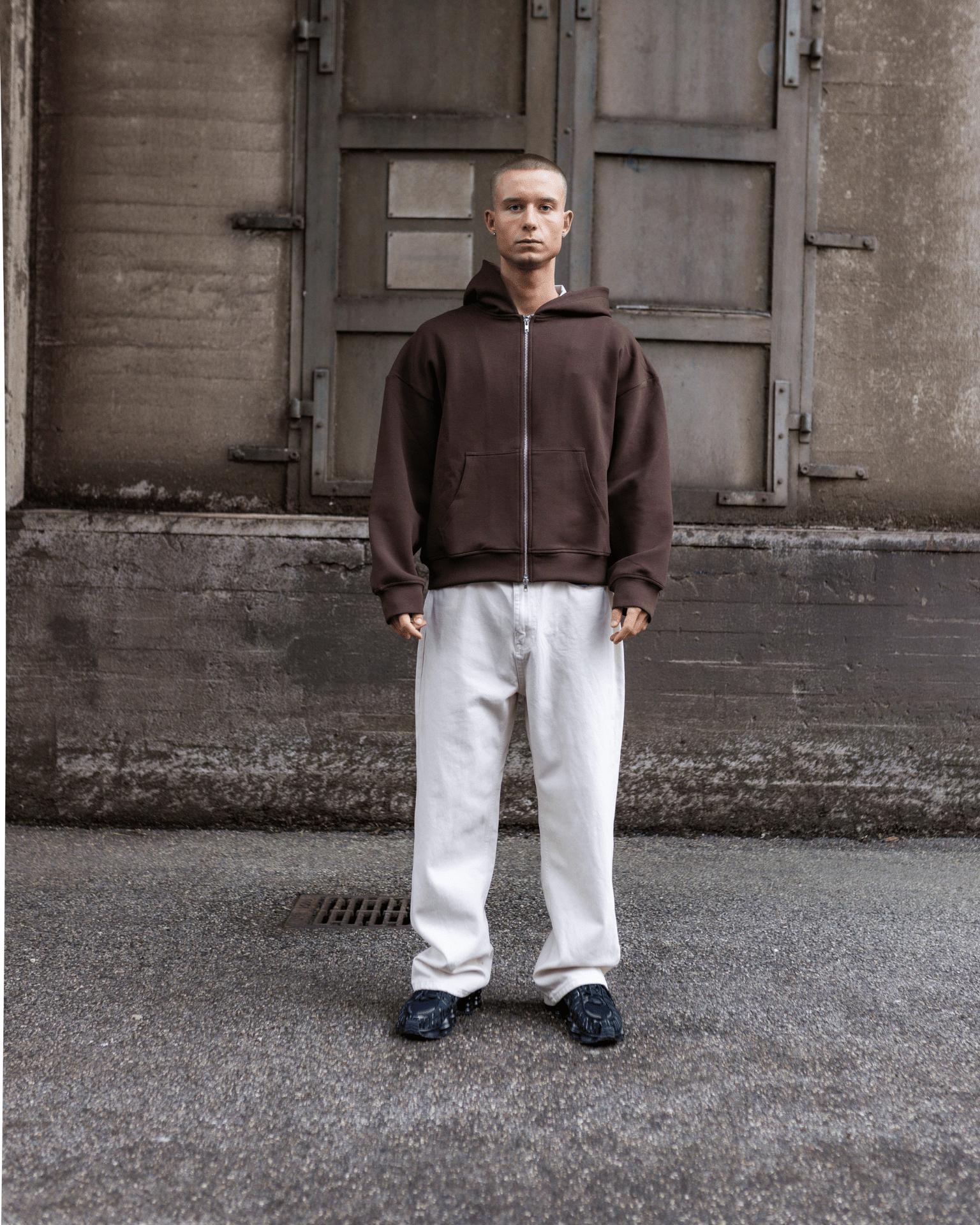 TYLER BAGGY JEANS - OFF WHITE