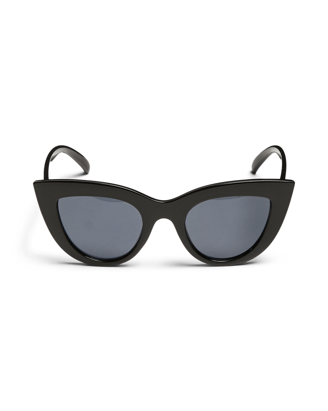 Sorte Donai cat-eye solbriller fra PIECES med mørke glas