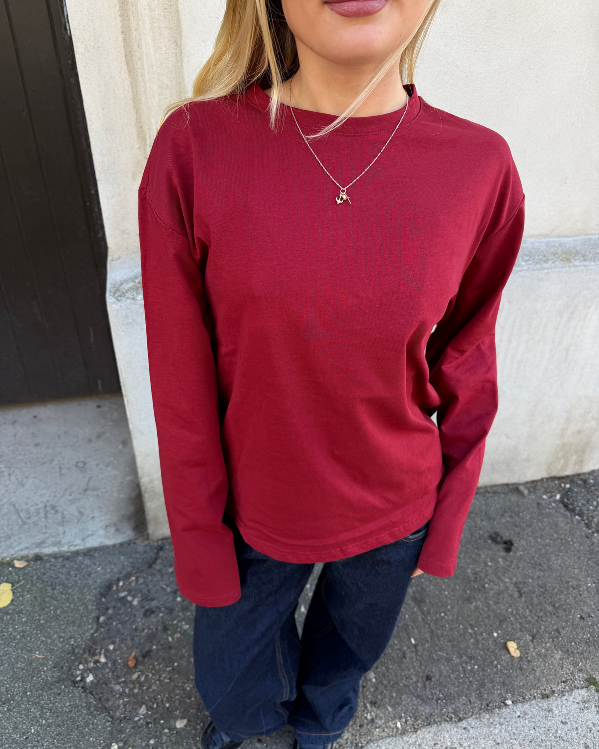 MYNTE TEE - BORDEAUX