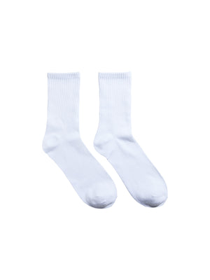 CALLY SOCKS - WHITE