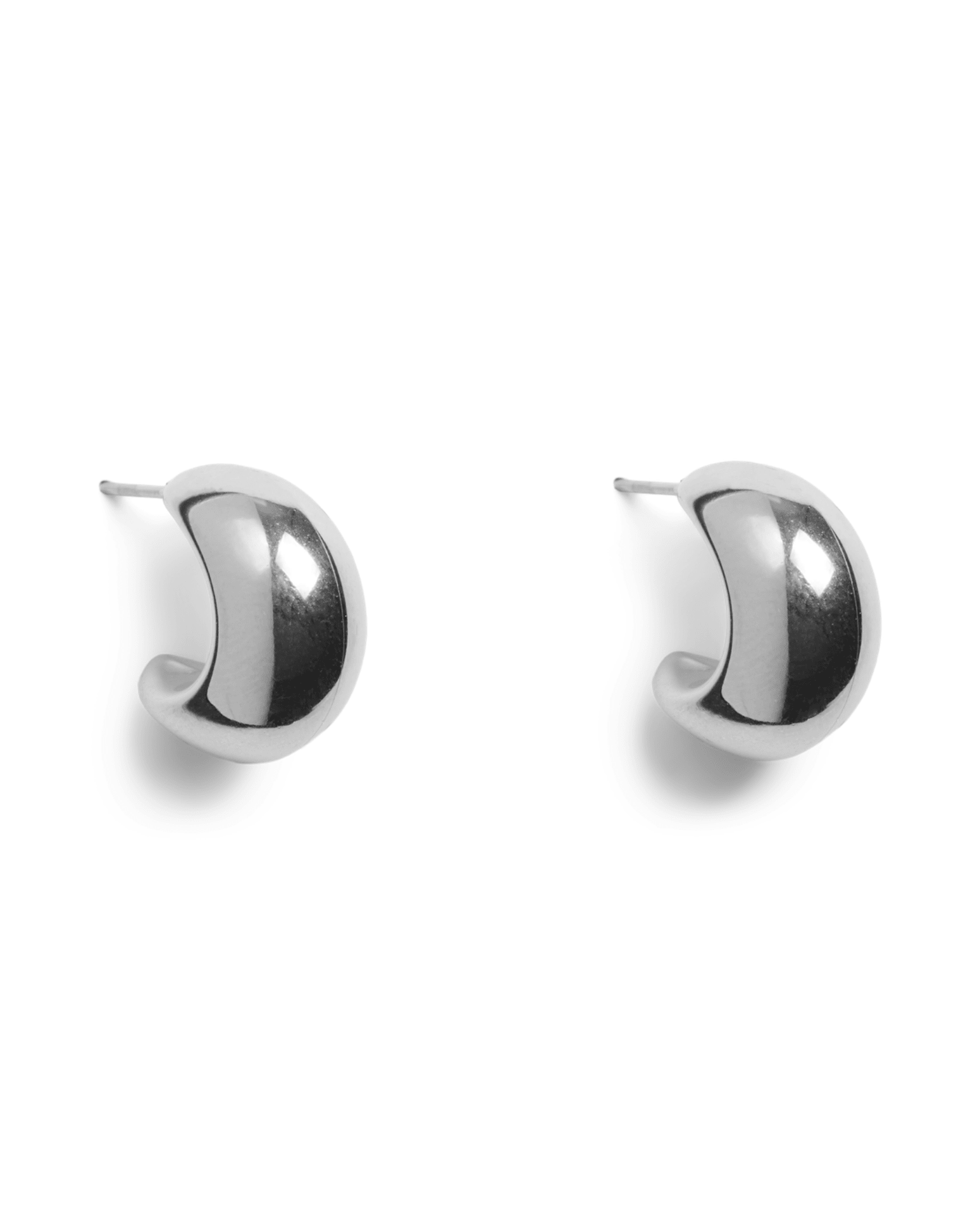 DEVIA EARRINGS (waterproof) - SILVER COLOR