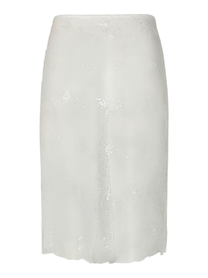 NATASJA LACE SARONG - BRIGHT WHITE