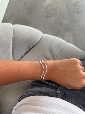 MILLIE BRACELET CUFF - SILVER