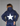 WHITE STAR HOODIE (back print) - NAVY