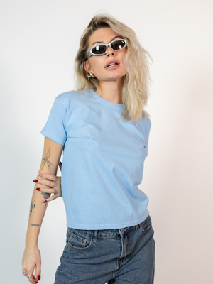 FRUIT BABY TEE - LIGHT BLUE