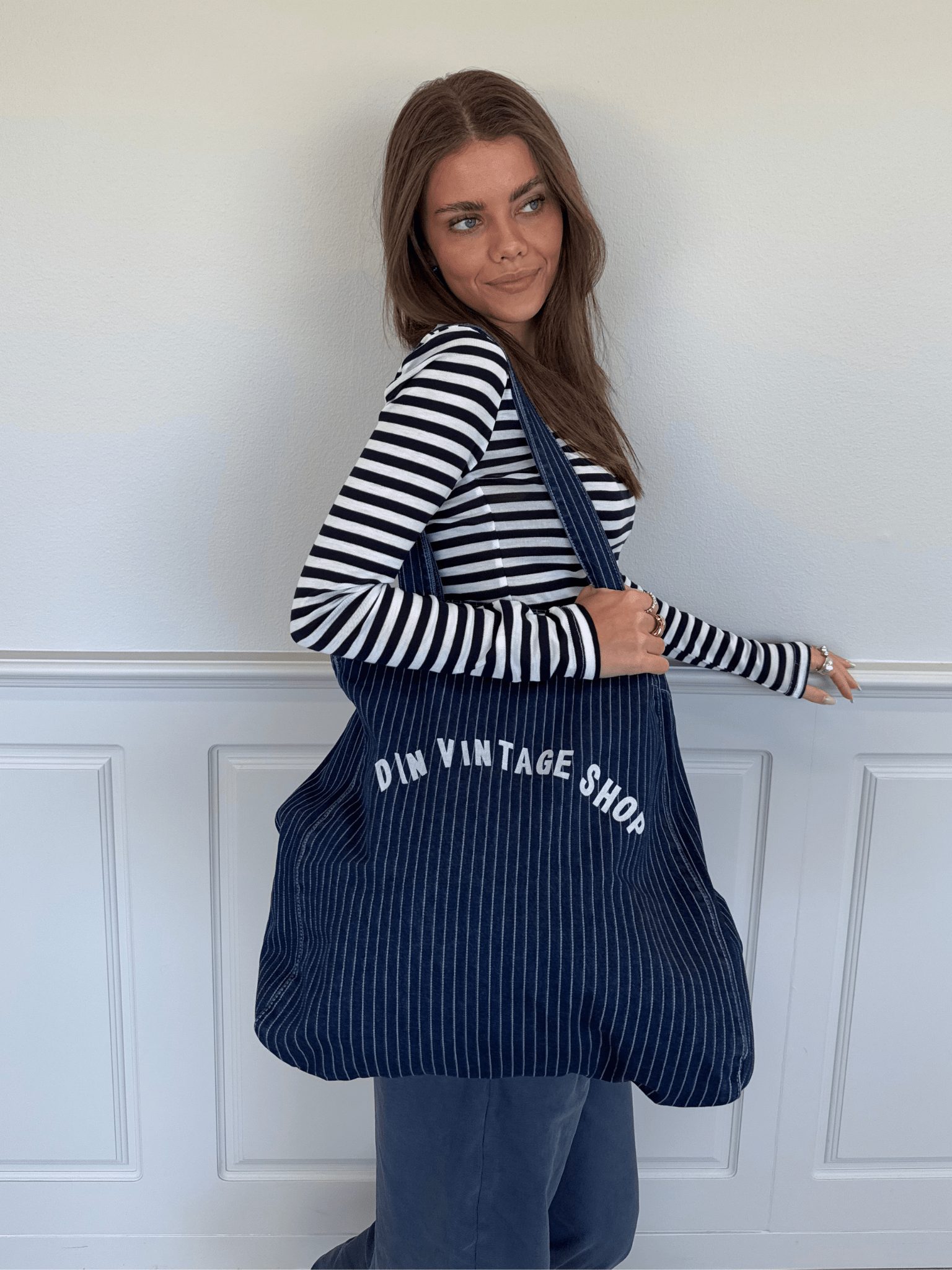Tote Bag - Dark Stripe