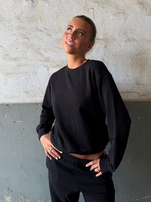 FRUIT SWEATSHIRT - BLACK