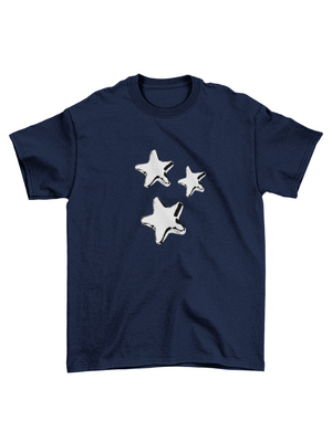 ITALIA, BABY TEE - BLUE