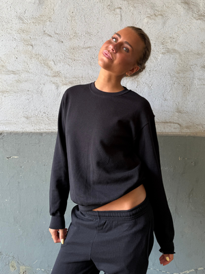 FRUIT SWEATSHIRT - BLACK