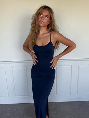 MARIE DRESS - NAVY
