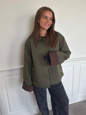 JORMA JACKET - FOREST NIGHT/HOT FUDGE