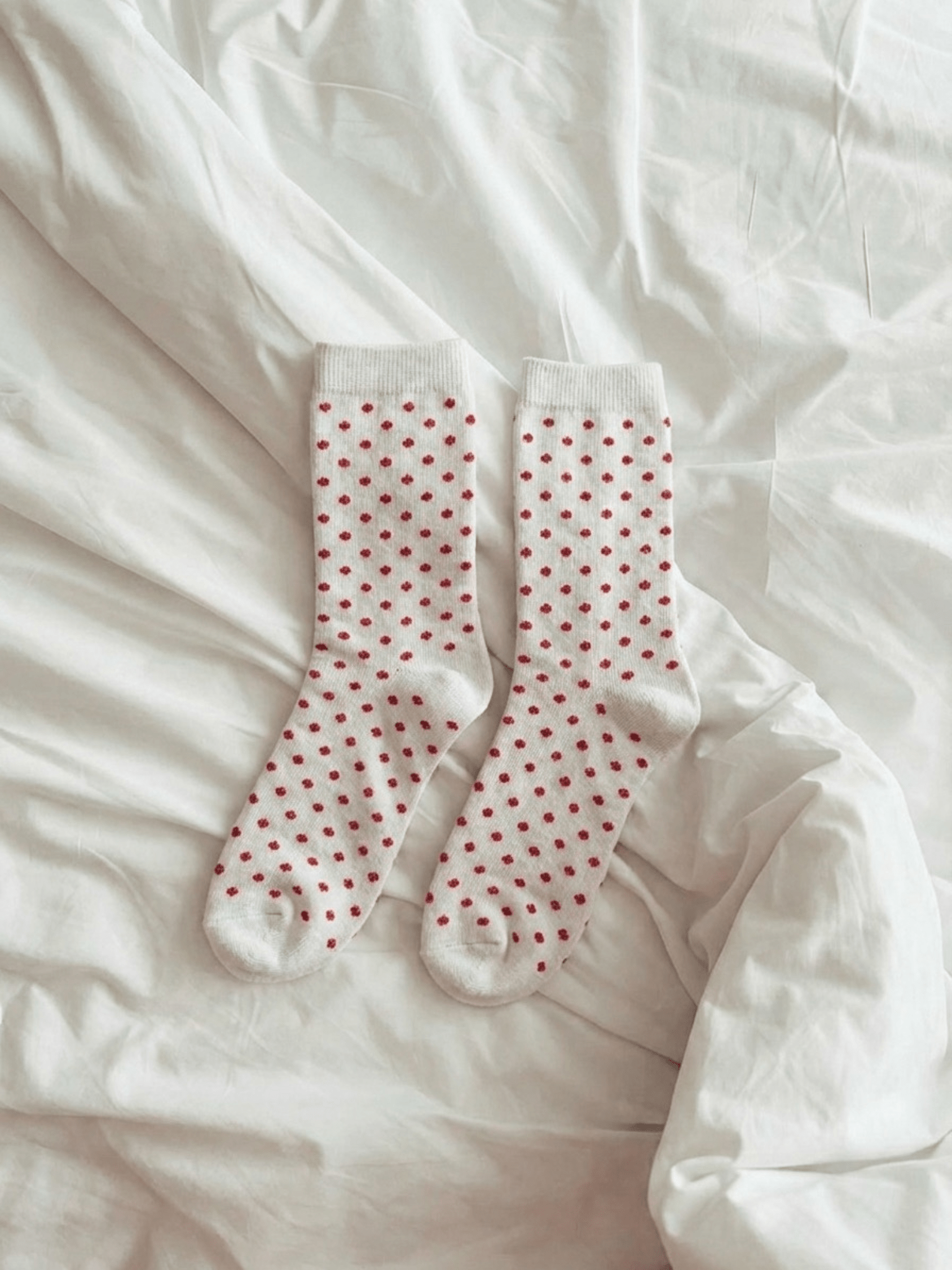 SEBBY GLITTER SOCKS - PINK-A-BOO DOTS