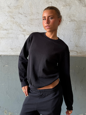 FRUIT SWEATSHIRT - BLACK