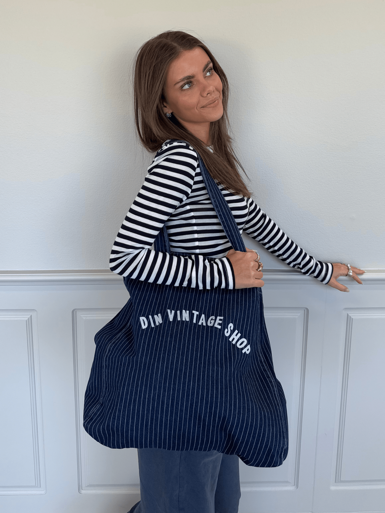 Tote Bag - Dark Stripe