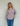 SADIE STRIPE TEE LS - CLOUD DANCER / TAWNEY PORT