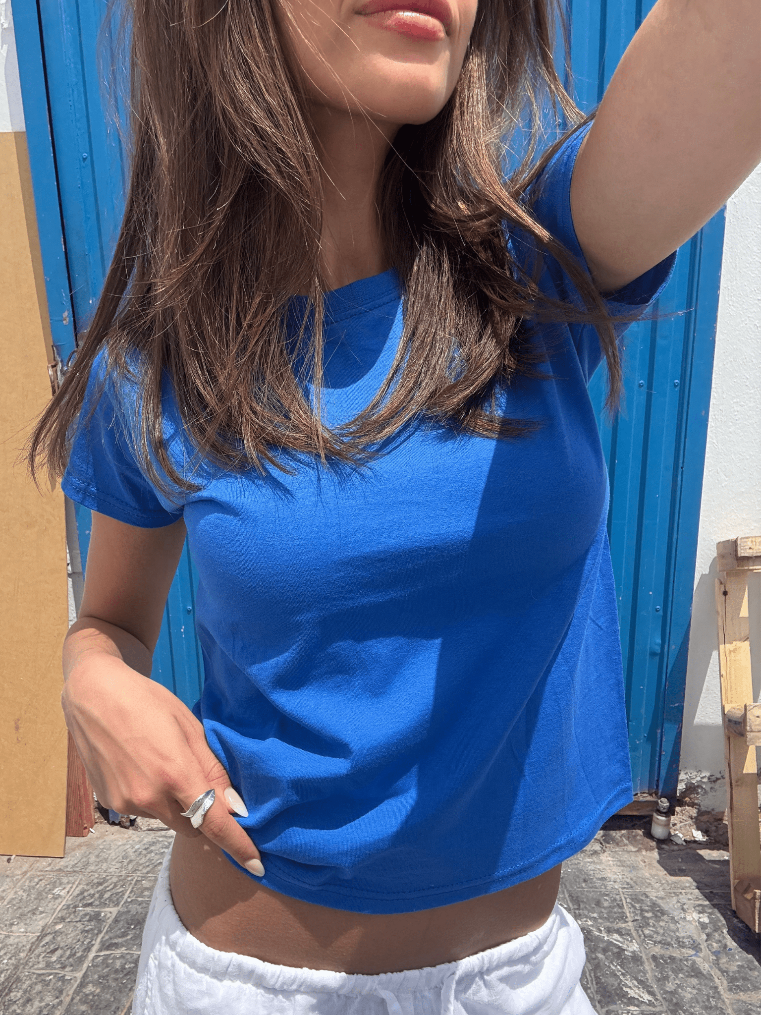FRUIT BABY TEE - BLUE