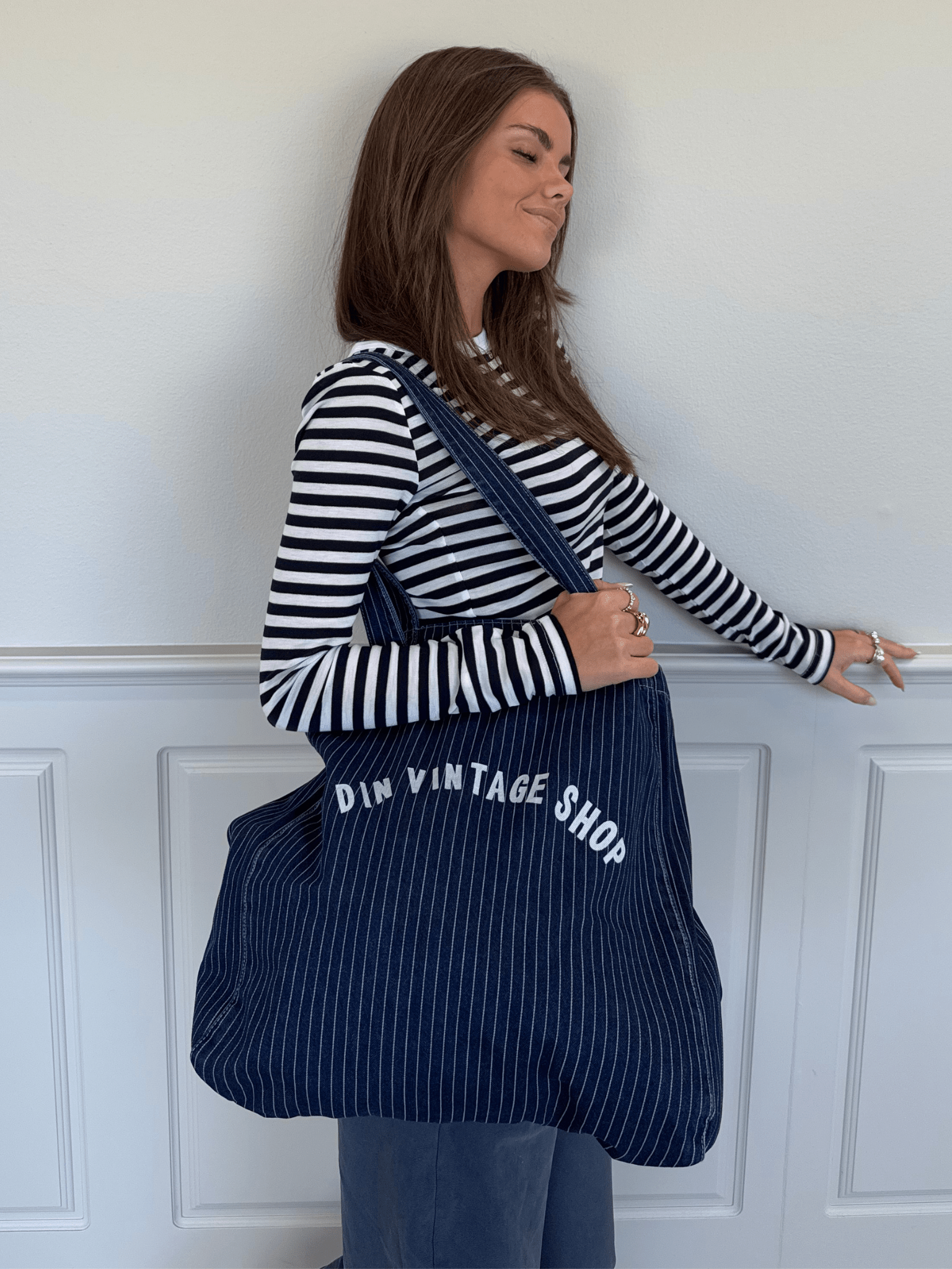 Tote Bag - Dark Stripe