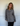 BIANCA BLAZER JACKET - BLACK MELANGE