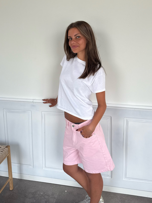 OLIVIA JORTS - LIGHT PINK