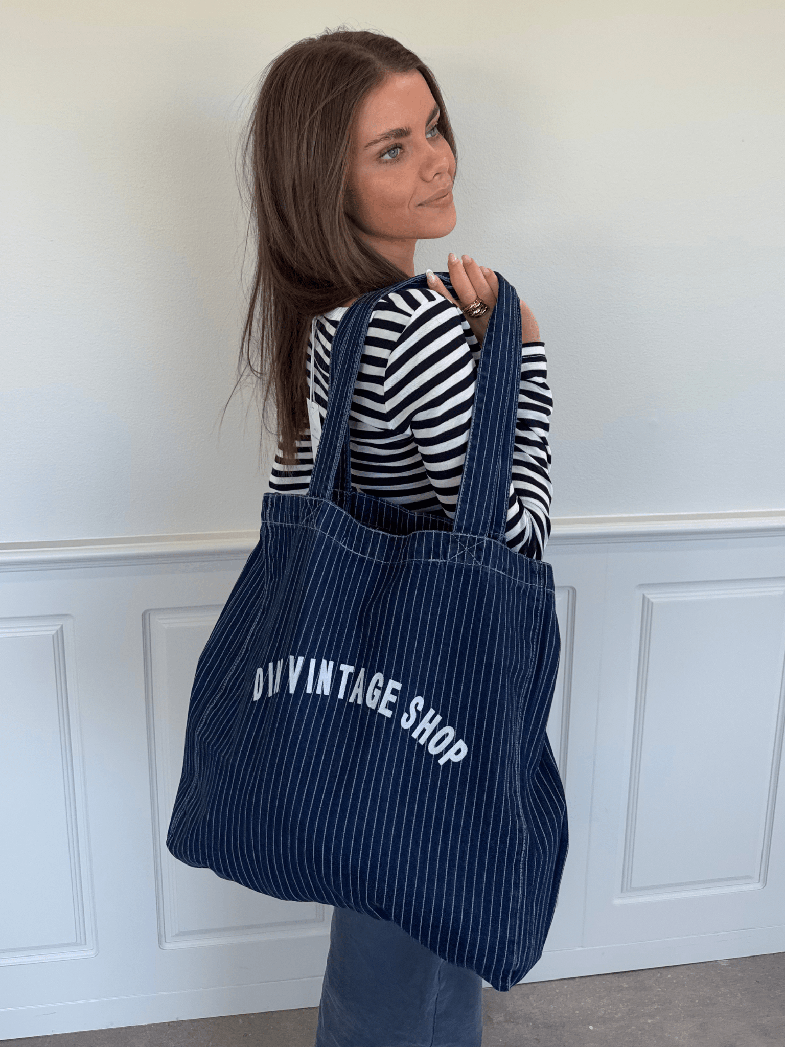 Tote Bag - Dark Stripe