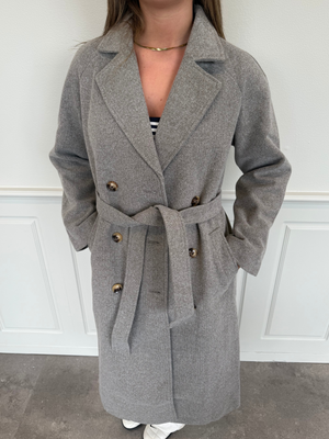 MARBEL LONG JACKET - MOREL