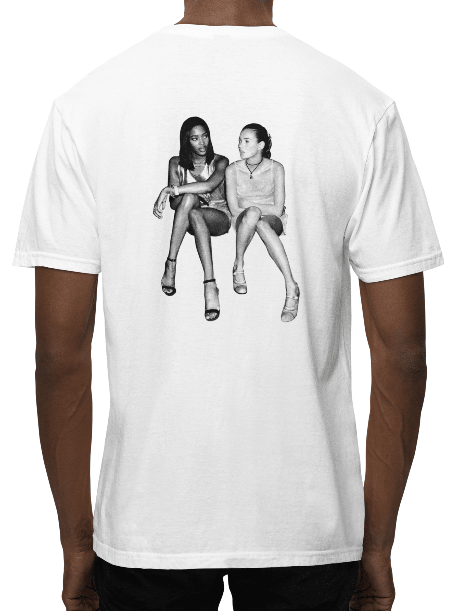 US FLAG T-SHIRT - GRAY
