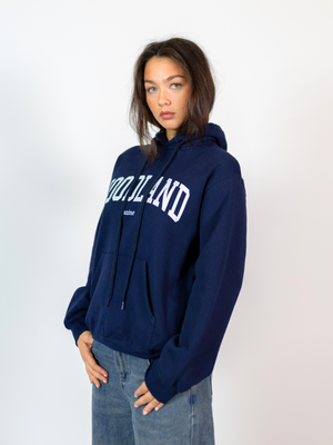 WOODLAND HOODIE - NAVY