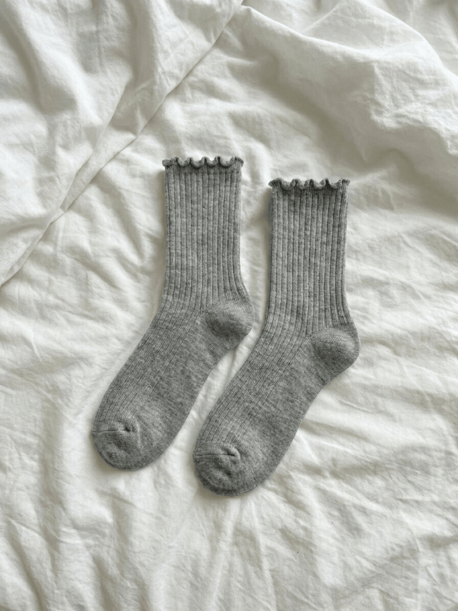 AFIA SOCKS - LIGHT GREY