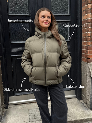 ALFRIDA PUFFER JACKET - BLACK