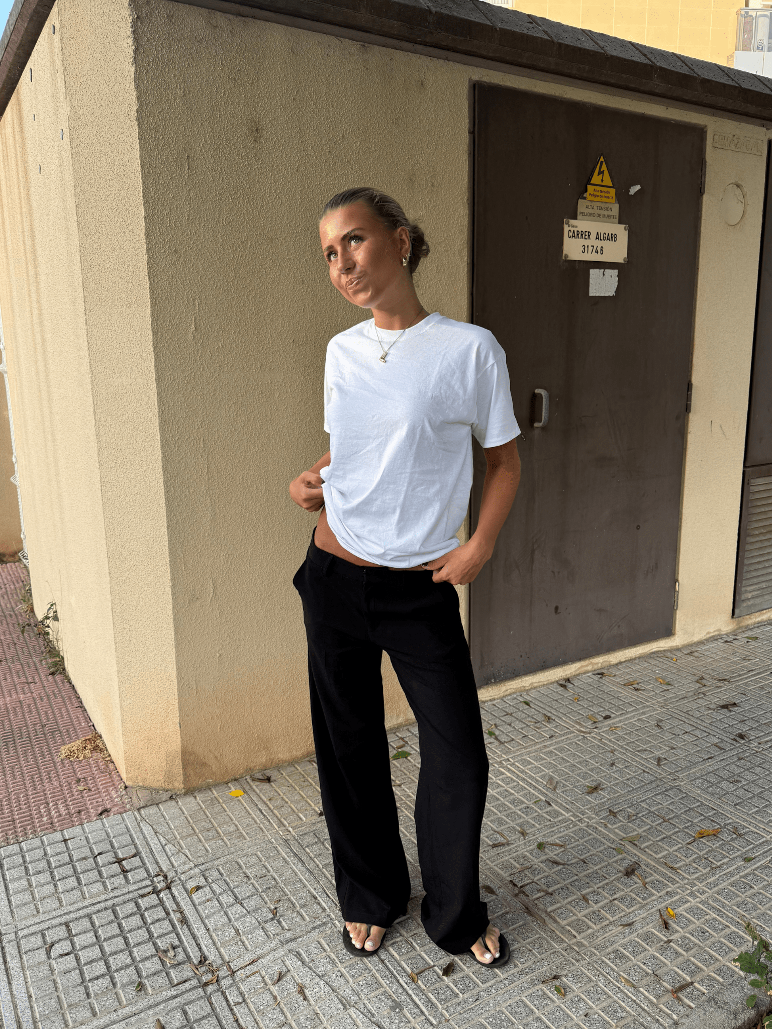 BELLA SUIT PANTS - BLACK
