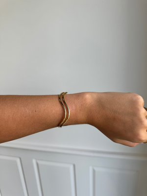 MILLIE BRACELET CUFF - GOLD