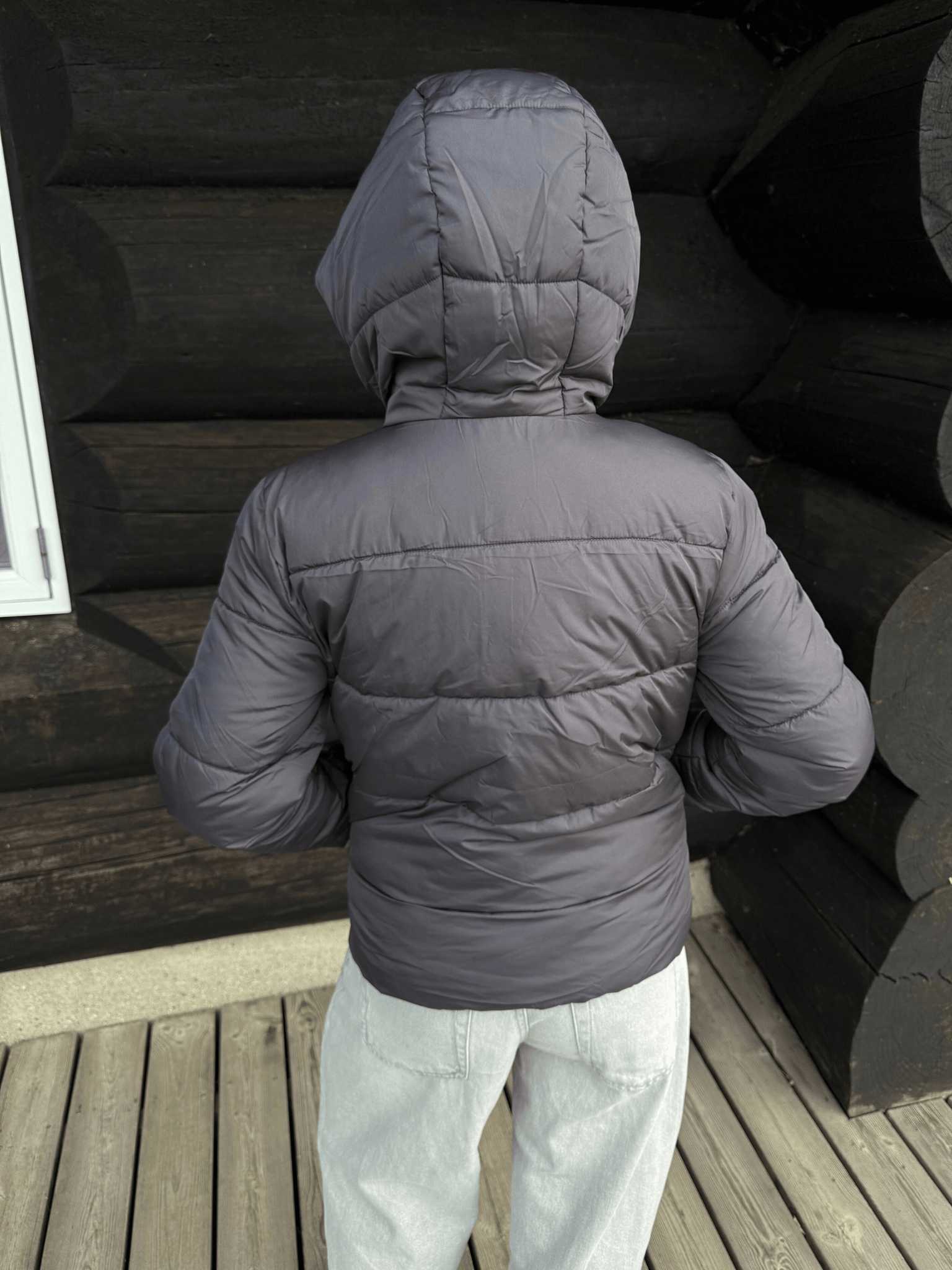 BEE PUFFER JACKET - MAGNET