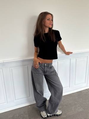 ESTHER JEANS - DARK GREY