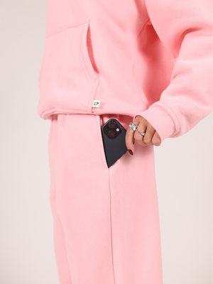 BAGGY SWEATPANTS - LIGHT PINK