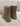 MALOU TEDDY BOOTS - TAUPE