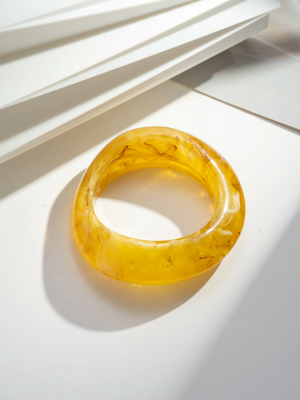 3-PACK BRACELETS - AMBER/GREEN/BROWN